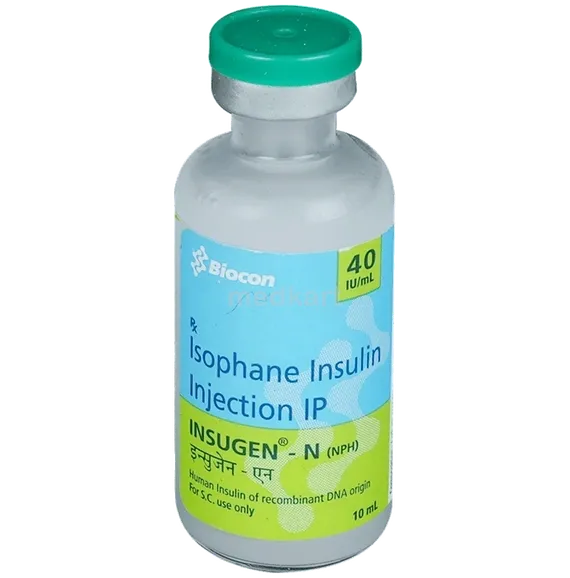 insugen n 40iu vial 10 ml